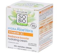 SO BIO ETIC Hydra AloeVera Crème Hydratante Booster d'Eclat 50 ml