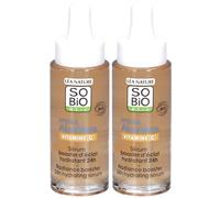 SO BIO ETIC Hydra AloeVera Sérum Booster d'Eclat Crème 2x30 ml