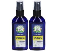 SO BIO ETIC Spray Protecteur Citronnelle 2x100 ml