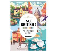 So british ! - 40 coloriages mystère