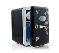 So Chill Mini réfrigérateur, joueurs, étudiants, maison/voyages en voiture/hangouts et plus encore, alimenté par USB, autocollants inclus, 4 L/6 canettes