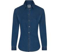 So Denim - Chemise "Lucy" pour femme PC6159 (42 FR) (Bleu foncé)