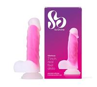 So Divine - Glorious Real Skin Feel Pink Dildo