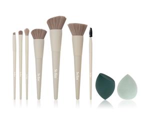 So Eco Exclusive Brush & Sponge Set Complexion Sponge kit de pinceaux