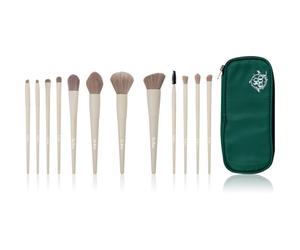 So Eco Flawless 12 Piece Brush & Bag Set Complexion Sponge Kit de pinceaux avec pochette