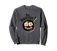 So Eggcited Funny Exciting Hilarous Pun Tee Sweatshirt