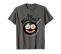 So Eggcited Funny Exciting Hilarous Pun Tee T-Shirt