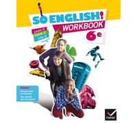 So English! 6e éd. 2015 - Workbook Workbook. Edition 2015 - Evelyne Ledru-Germain - Hatier - broché - Scolaire / Universitaire