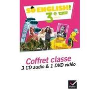 So English! - Anglais 3e Éd. 2017 - Coffret CD / DVD classe Evelyne Ledru-Germain (Auteur), Florence De France de Tersant (Auteur), Paula Jacquard (Auteur), Elisabeth Jardon (Auteur), Sylviane Rougier