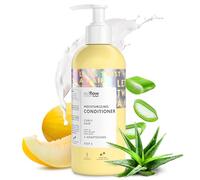 So!Flow Après-shampooing riche en protéines - Sans sulfates ni parabènes, Répare et nourrit les cheveux, Pour bouclés et secs, Huile d'argan nourrissante, Parfum frais et agréable
