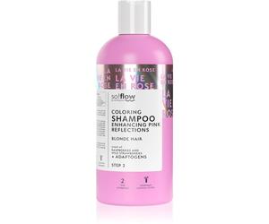 so!flow Coloring Shampoo Blonde Hair shampoing colorant pour cheveux blonds teinte Pink 300 ml