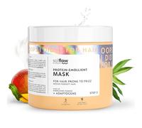 So!Flow Masque Capillaire Anti-Frisottis - Infusé avec Macadamia, Aloe et Protéines de Riz - Idéal pour les Cheveux à Porosité Moyenne Cherchant la Douceur