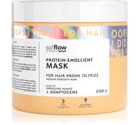 so!flow Medium Porosity masque cheveux anti-frisottis 400 ml