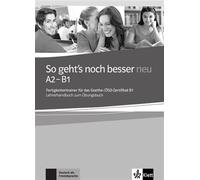 So geht's zu A2-B1 - Livre du professeur Livre du professeur avec 2 CD audio - Collectif - Klett Maison Des Langues - Livre CD - Méthode de langue CD