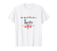 So God Made A Lolly Flower Happy Mother's Day Grandma T-Shirt