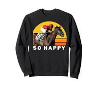 So Happy Horse, Courses de Chevaux, Santa Anita, Del Mar, Chevaux Sweatshirt