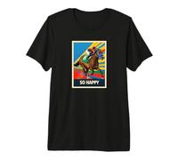 So Happy Horse, Courses de Chevaux, Santa Anita, Del Mar, Chevaux T-Shirt Haut de Gamme
