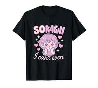 So Kawaii I Can't Even Pastel Anime Chibi Graphic T-Shirt