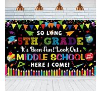 So la 5e annee, c'etait amusant de regarder le college ici, je viens de fond de fond de classe de 5e annee Banner de gibation de 5e annee decorat