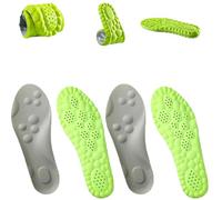 So-Lara Lot de 2 paires de semelles orthopédiques pour homme et femme - Technologie Cloud 4D - Soutien de la voûte plantaire - Semelle intérieure absorbant les chocs pour soulager la douleur du pied