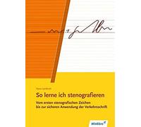 So Lerne Ich Stenografieren