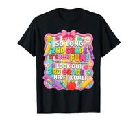 So Long 2nd Grade Hello 3rd Grade Back to School T-Shirt