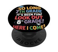 So Long 7th Grade Look Out 8th Grade Here I Come Remise PopSockets PopGrip Adhésif