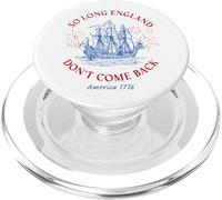 So Long England Don't Come Back: USA Independence Humor 1776 PopSockets PopGrip pour MagSafe