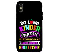 So Long Kindergarten It's Been Fun Look Out 1ère année Coque pour iPhone X/XS