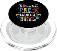 So Long Pre-K 1st Kindergarten Here I Come Back to School PopSockets PopGrip pour MagSafe