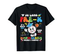 So Long Prek It's Been Fun Look Out Kindergarten Here I Come T-Shirt