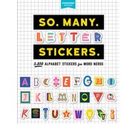 PipsticksWorkman – So. Many. Letter Stickers.