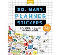 So. Many. Planner Stickers. For Busy Parents by PipsticksWorkman PipsticksWorkman (Auteur)