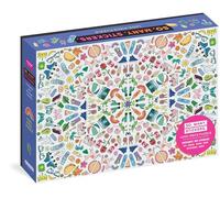 Workman Calendars – Puzzle So. Many. Stickers. – 1000 pièces – Inclut 100 autocollants
