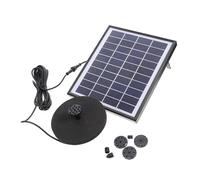 So Powered Ensemble de pompe pour fontaine à oiseaux et petit étang - Fontaine d'eau écologique facile à installer pour jardin, cour et décoration extérieure