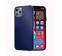 SO SEVEN MAG Case Coque Coque en Silicone pour iPhone 12 Mini Bleu