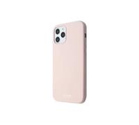 So Seven Paris Smoothie - Coque de protection pour téléphone portable - silicone - rose poudré - pour Apple iPhone 12, 12 Pro