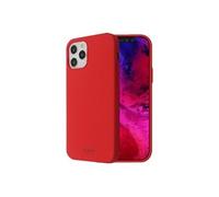 So Seven Paris Smoothie - Coque de protection pour téléphone portable - silicone - rouge - pour Apple iPhone 12, 12 Pro