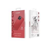 So Seven Smoothie - Coque de protection pour téléphone portable - silicone - rouge - pour Apple iPhone 13 Pro Max