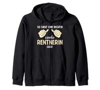So Sieht Eine Richtig Coole Rentnerin Aus Rente Sweat à Capuche