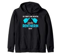 So Sieht Eine Richtig Coole Rentnerin Aus Rente Sweat à Capuche