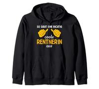 So Sieht Eine Richtig Coole Rentnerin Aus Rente Sweat à Capuche