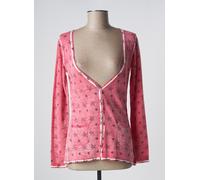 so soon gilets femme de couleur rouge