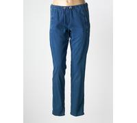 so soon pantalons femme de couleur bleu 38