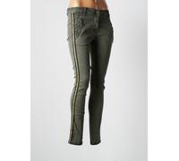 so soon pantalons femme de couleur vert 38