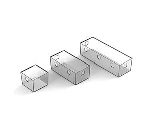 So-Tech® Bac de Rangement Boite de Rangement Système de Rangement Universel