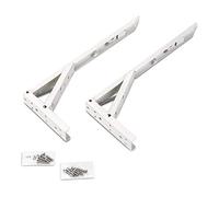 SO-TECH® Crochet mural pliable"Zilly" Porte-manteaux rabattable 80 x 20 mm Chromé poli à fraiser