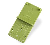 SO-TECH® Gabarit de perçage EasyGreen Gabarit de Perçage pour Perçages de pots Ø 26 et 35 mm, 32 lignes de trous et raccords excentriques