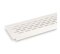 SO-TECH® Grille de Ventilation 484 x 60 mm Grille Perforée Blanc Aération Porte Grille Cheminée