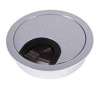 So-Tech Passage de câbles en métal chromé Poli Dimension de perçage Ø 68 mm Bureau avec Joint Anti-poussière